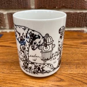 The Cache Dalmatians and teddies white coffee mug
